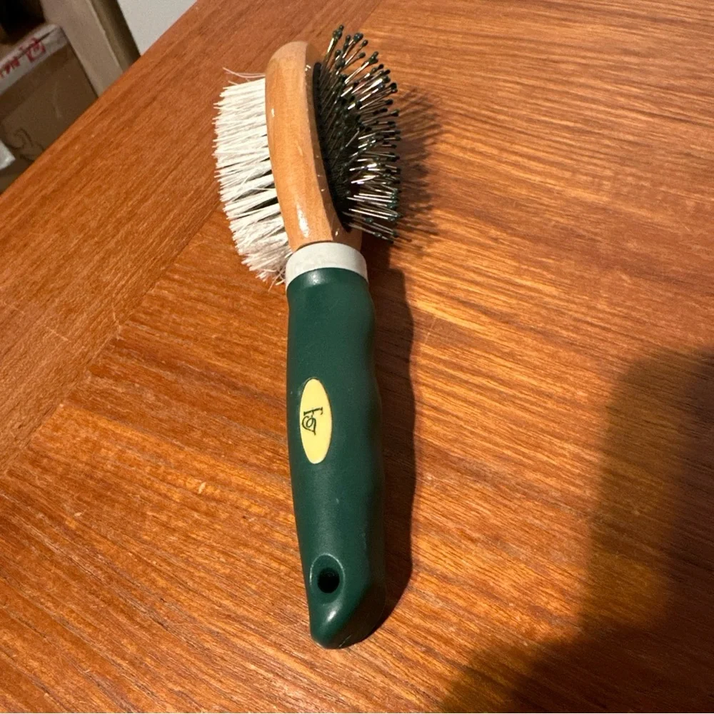 Dog Grooming Brush 2-sided Bristles & Pins